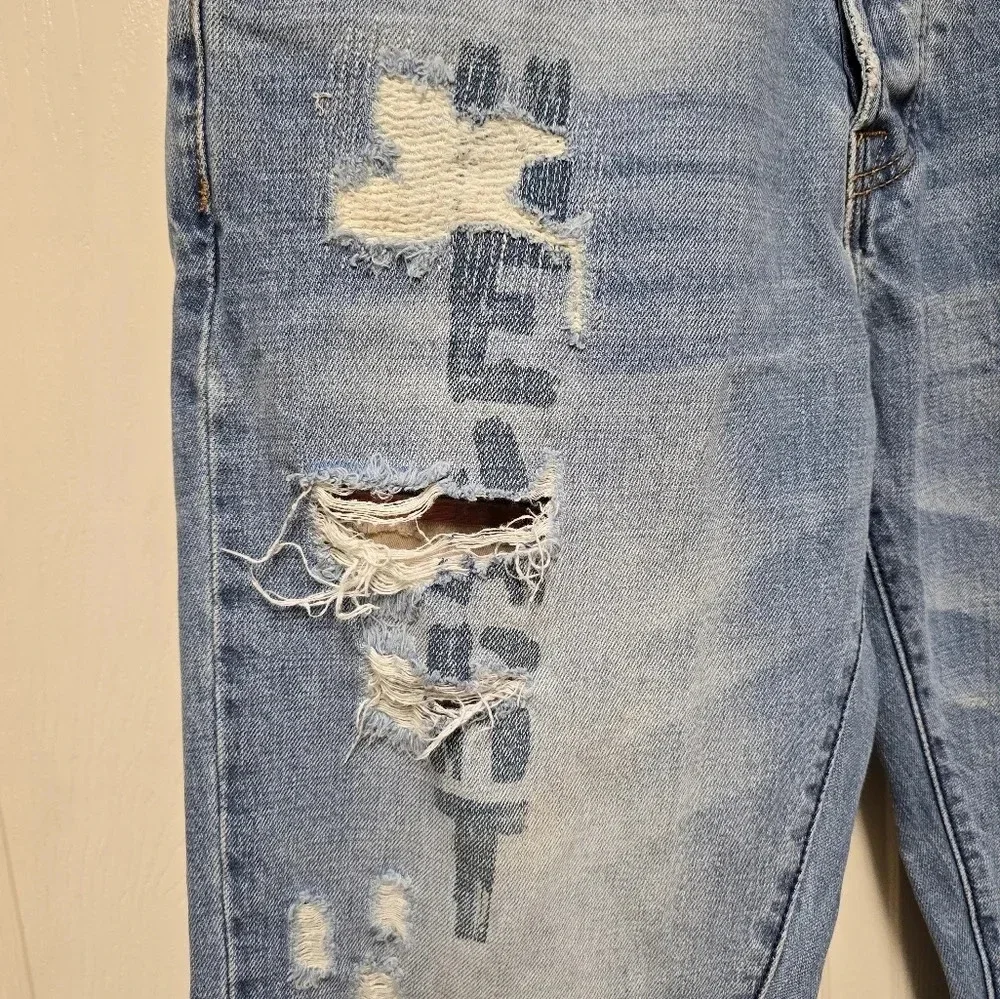 Men's Billionaire Boys Club Heart Mind Distressed Back Leather Buckle Rare Sz32 - Picture 5 of 17